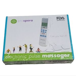 NEW SEALED! PROSPERA Electronic Pulse Massager And Tens Therapy LCD Display